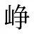峥