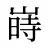 嵵