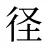 径