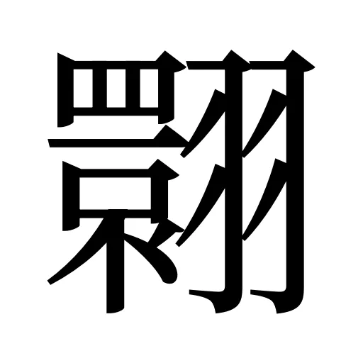 翾