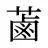 蓾
