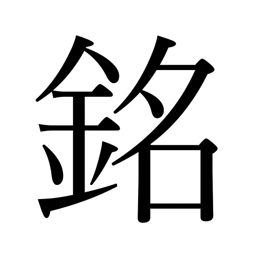 銘