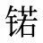 锘