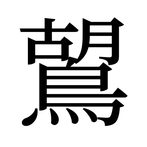 鶦